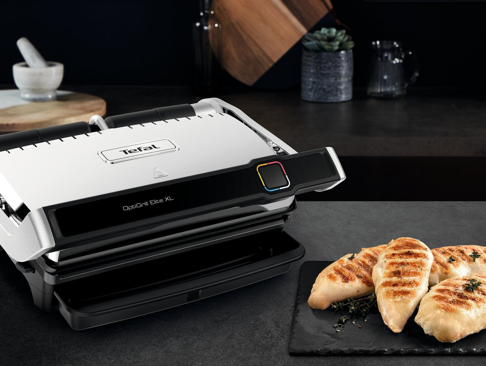Tefal Optigrill Elite Xl Gc760d Parrilla Eléctrica De Contacto