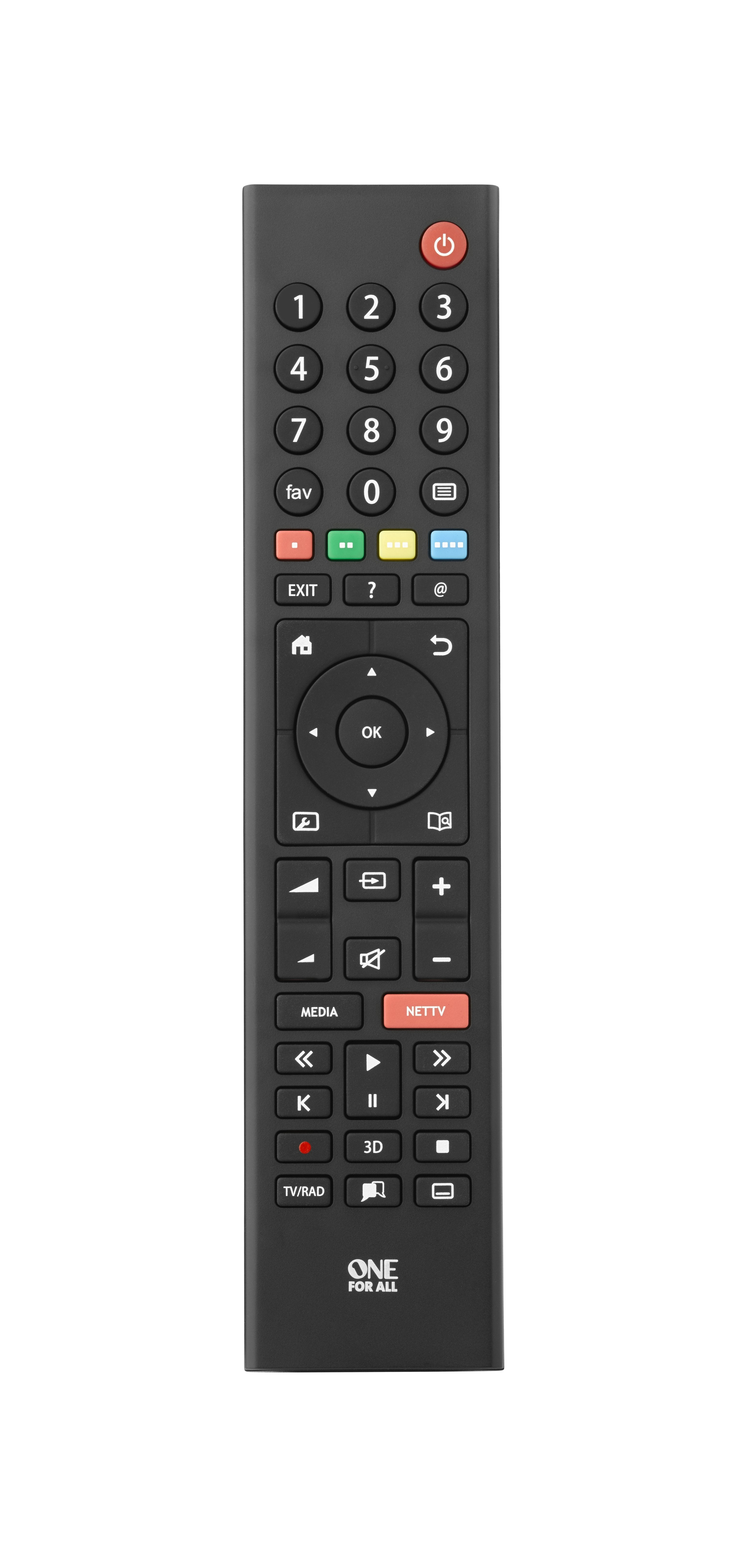 One For All Urc1915 Mando Accesorio A Distancia Compatible Con Televisores Grundig