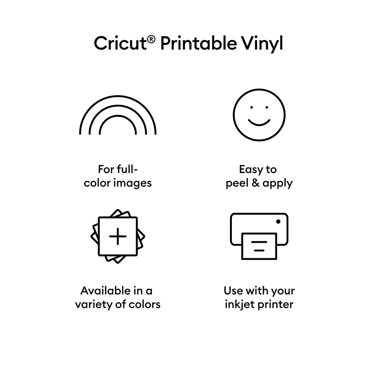 EAN 93573785634 - Cricut 2010364 Lámina de vinilo de transferencia térmica Vinilo de termotransferencia liso 10 hojas imagen 7