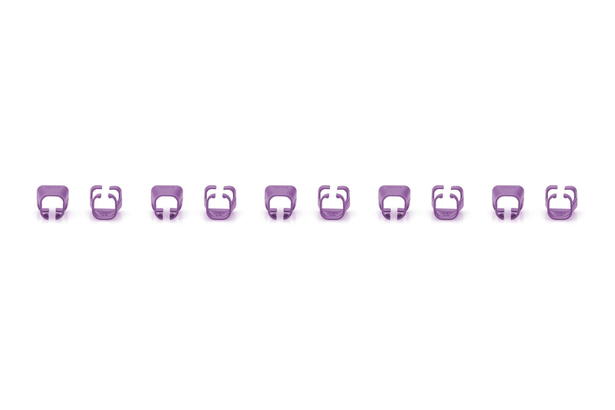 Digitus Farbclips Para Cable De Red - Violetaat