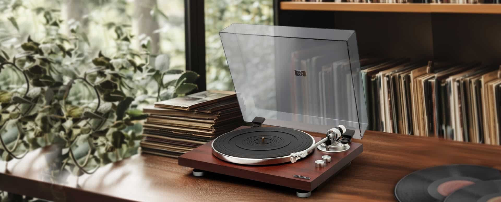 Sistema Estéreo Con Tocadiscos Muse Mt-109 Wto