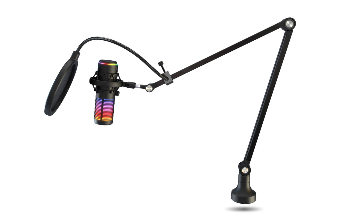 EAN 8436587976698 - Krom Kaze PRO | Kit micrófono streaming RGB Negro Micrófono para crear podcasts imagen 5