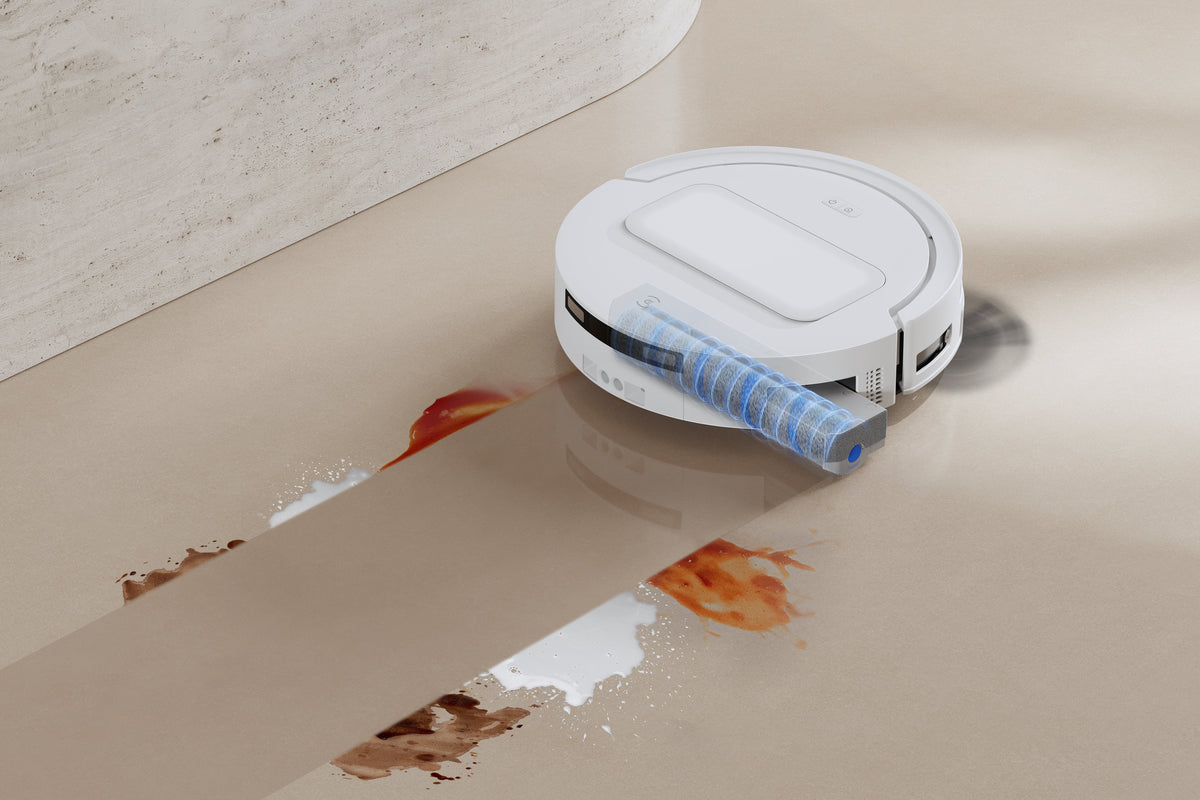Ecovacs Deebot T90 Max Omni Vacuum Cleaner,Robot,Wet&Dry,30000pa,Truedge 3.0,Zerotangle 4.0,Ozmo Roller 3.0,White+Omni Auto-Empty Station