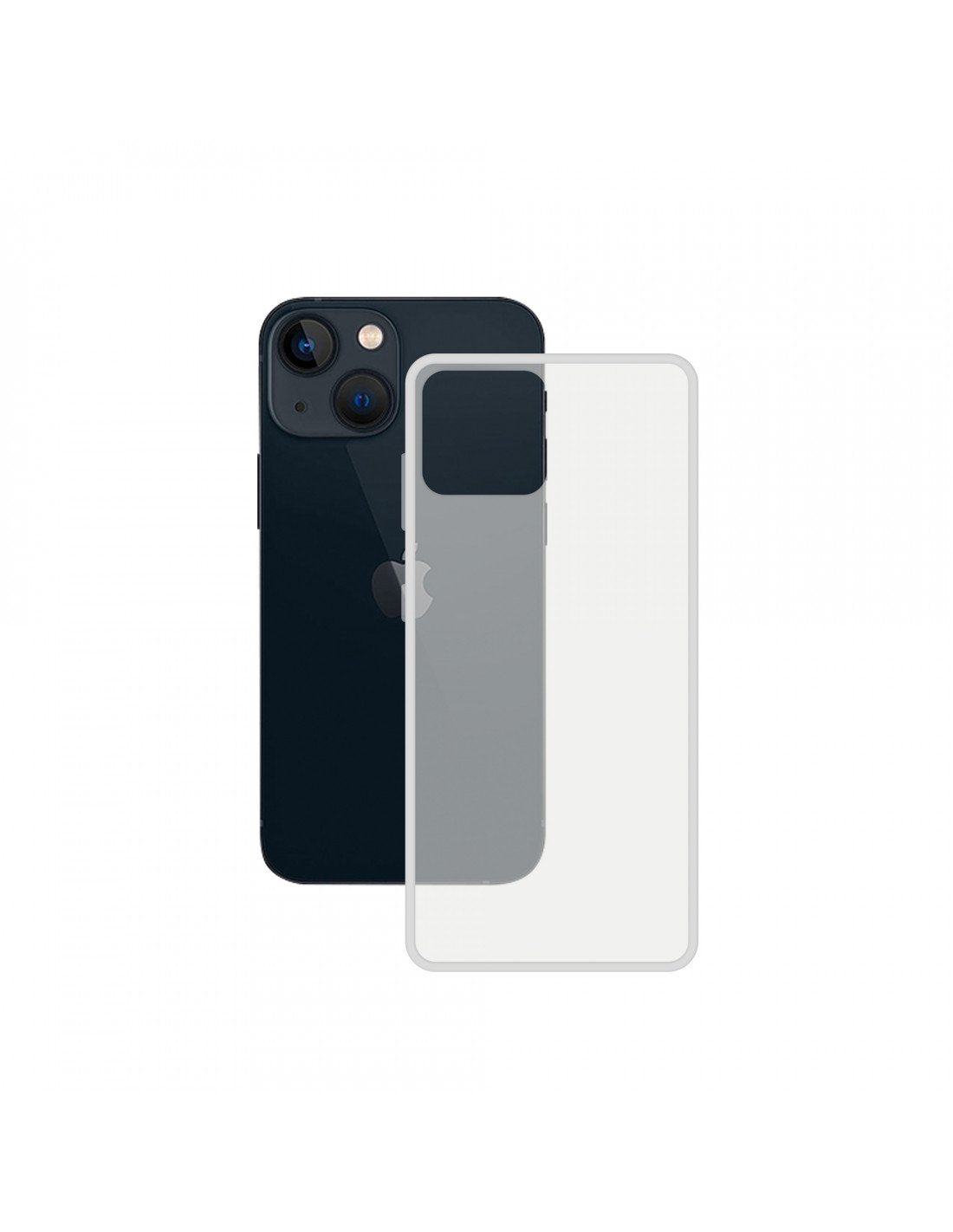 Funda Ksix Trasera Silicona Transparente  Iphone 14