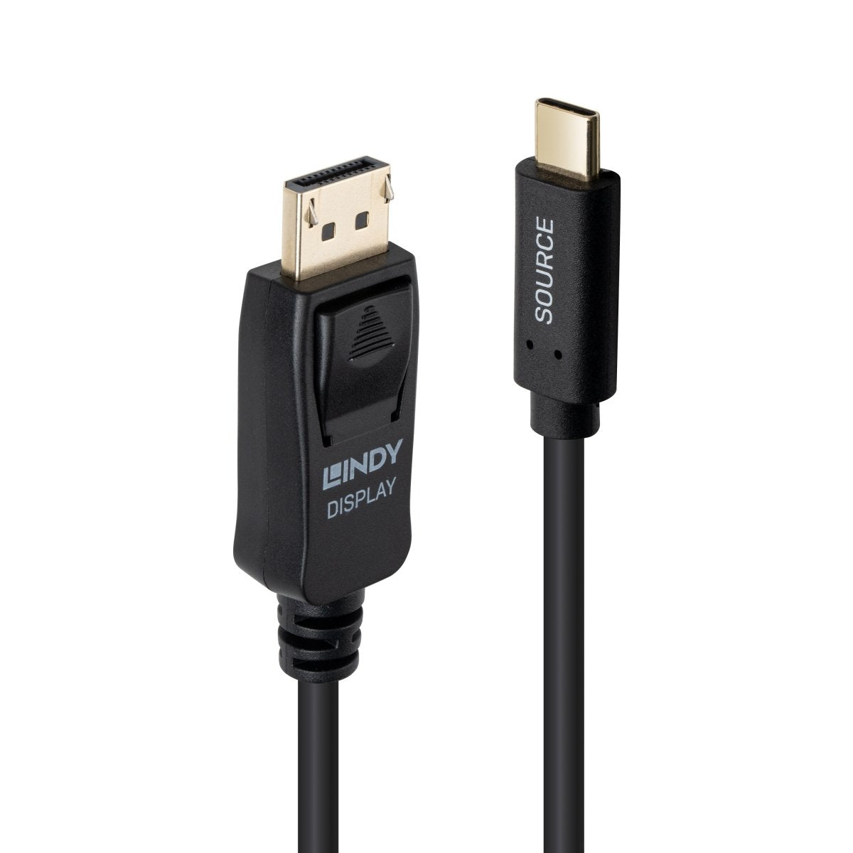 EAN 4002888435024 - Lindy 43502 adaptador de cable de vídeo 3 m USB Tipo C DisplayPort Negro imagen 1