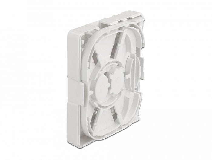 Lwl Anschlussdose Zur Wandmontage Für 2 X Sc Simplex Oder Lc Duplex Weiss
