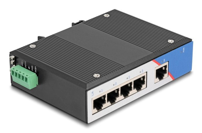 Industrie Gigabit Ethernet Switch 5 Port Rj45 Für Hutschiene