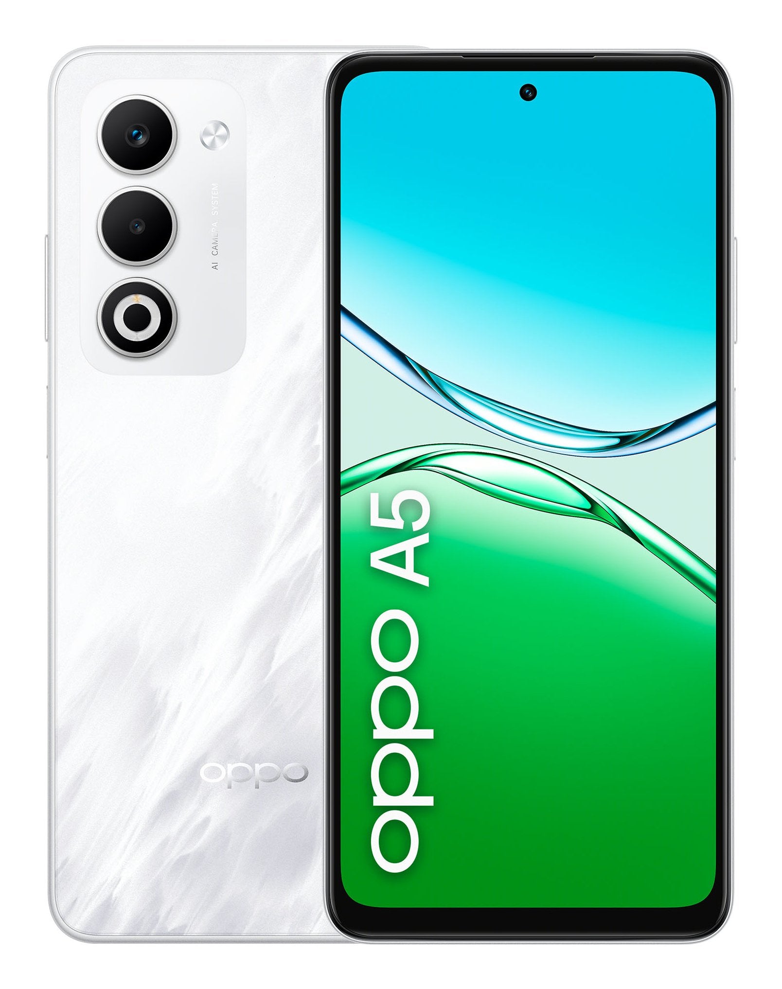 EAN 6932169372497 - OPPO A5 16,9 cm (6.67") SIM doble Android 15 4G USB Tipo C 6 GB 128 GB 6000 mAh Blanco imagen 1