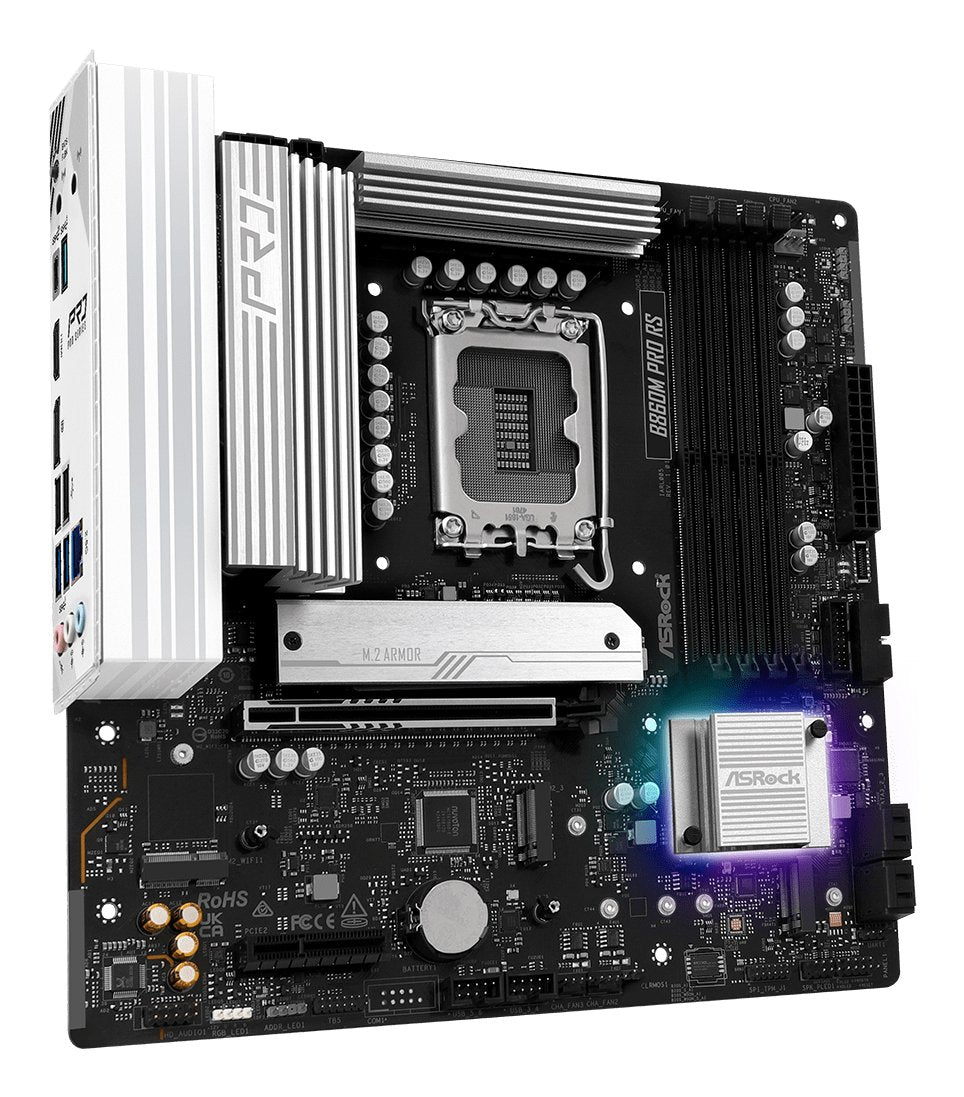 EAN 4711581490277 - Asrock B860M Pro RS Intel B860 LGA 1851 (Socket V1) micro ATX imagen 4