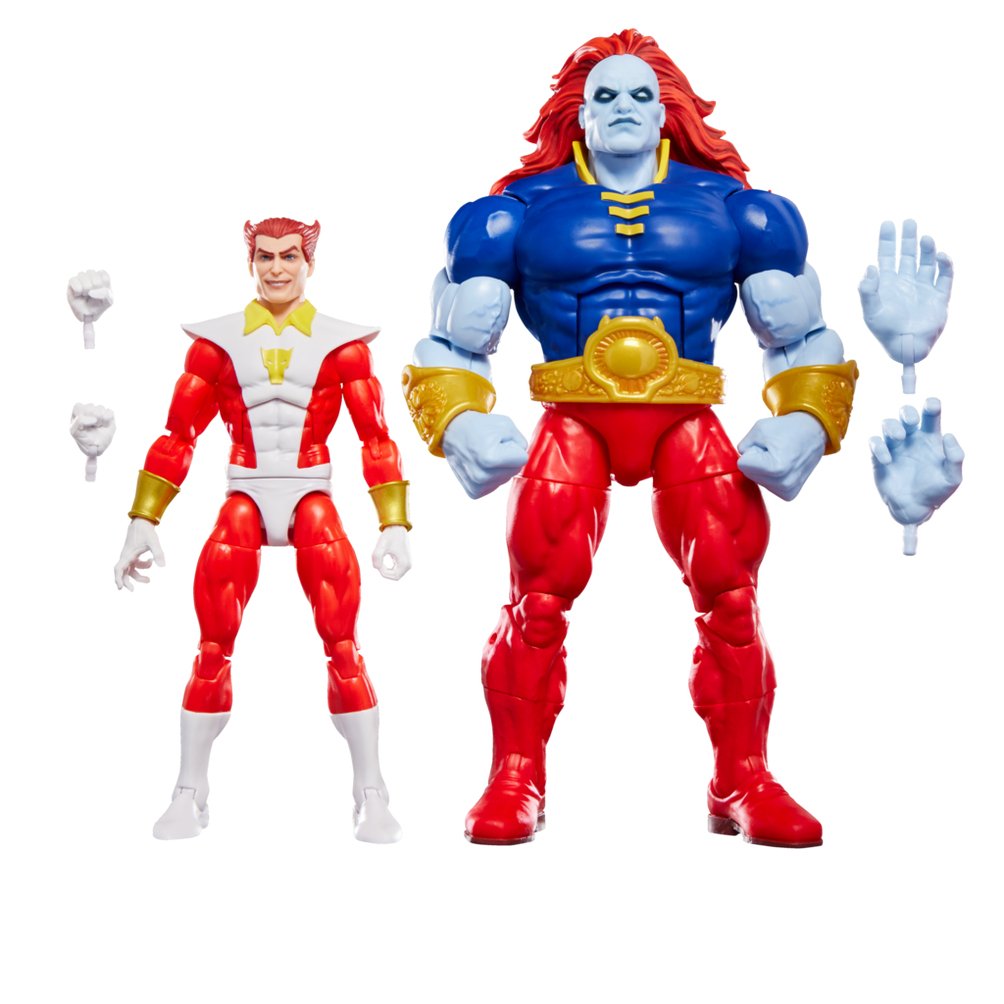 Blister 2 Figuras Starfox & Champion Of The Universe Marvel Legends Series 15cm