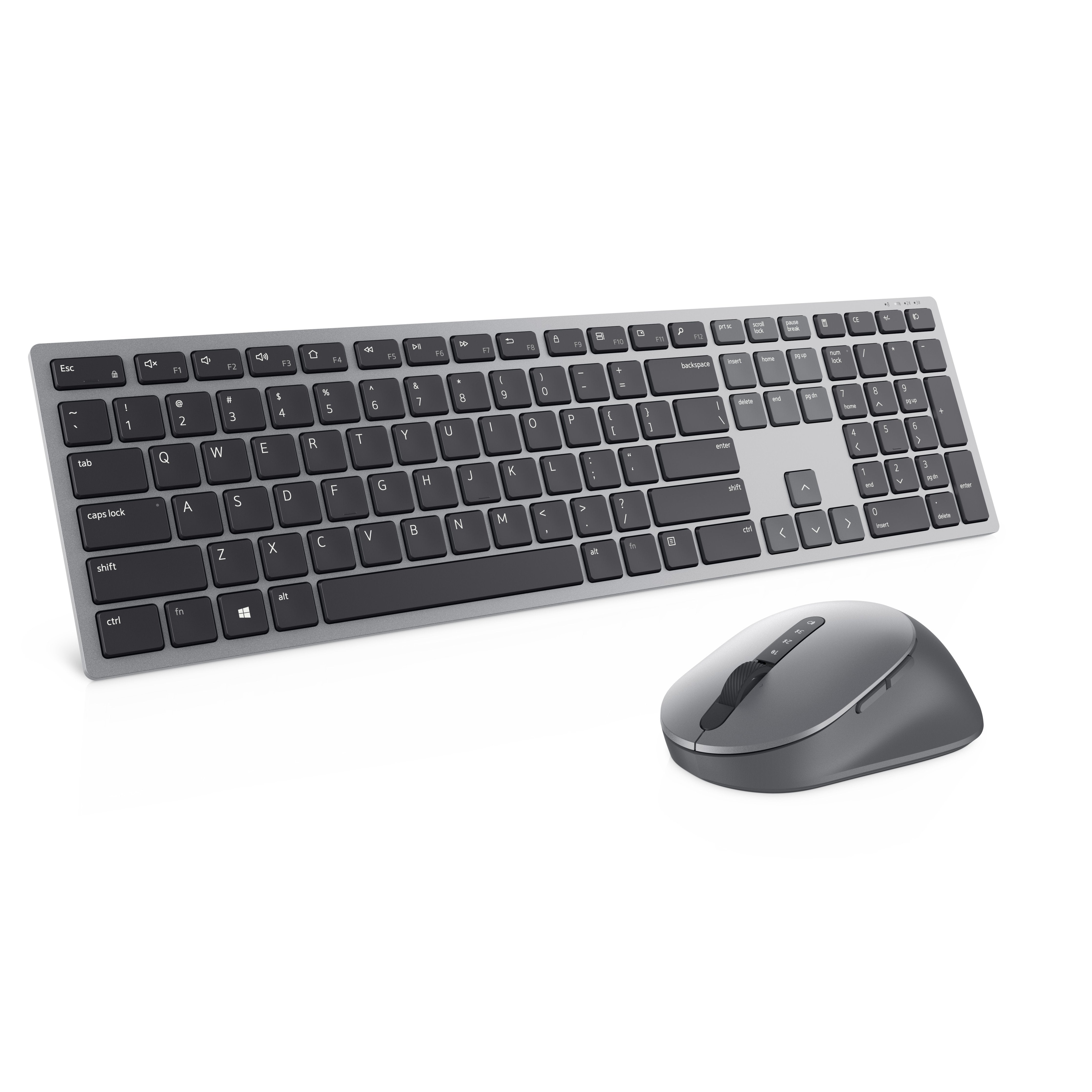 EAN 5397184357453 - DELL KM7321W teclado Ratón incluido Oficina RF Wireless + Bluetooth Gris, Titanio imagen 7