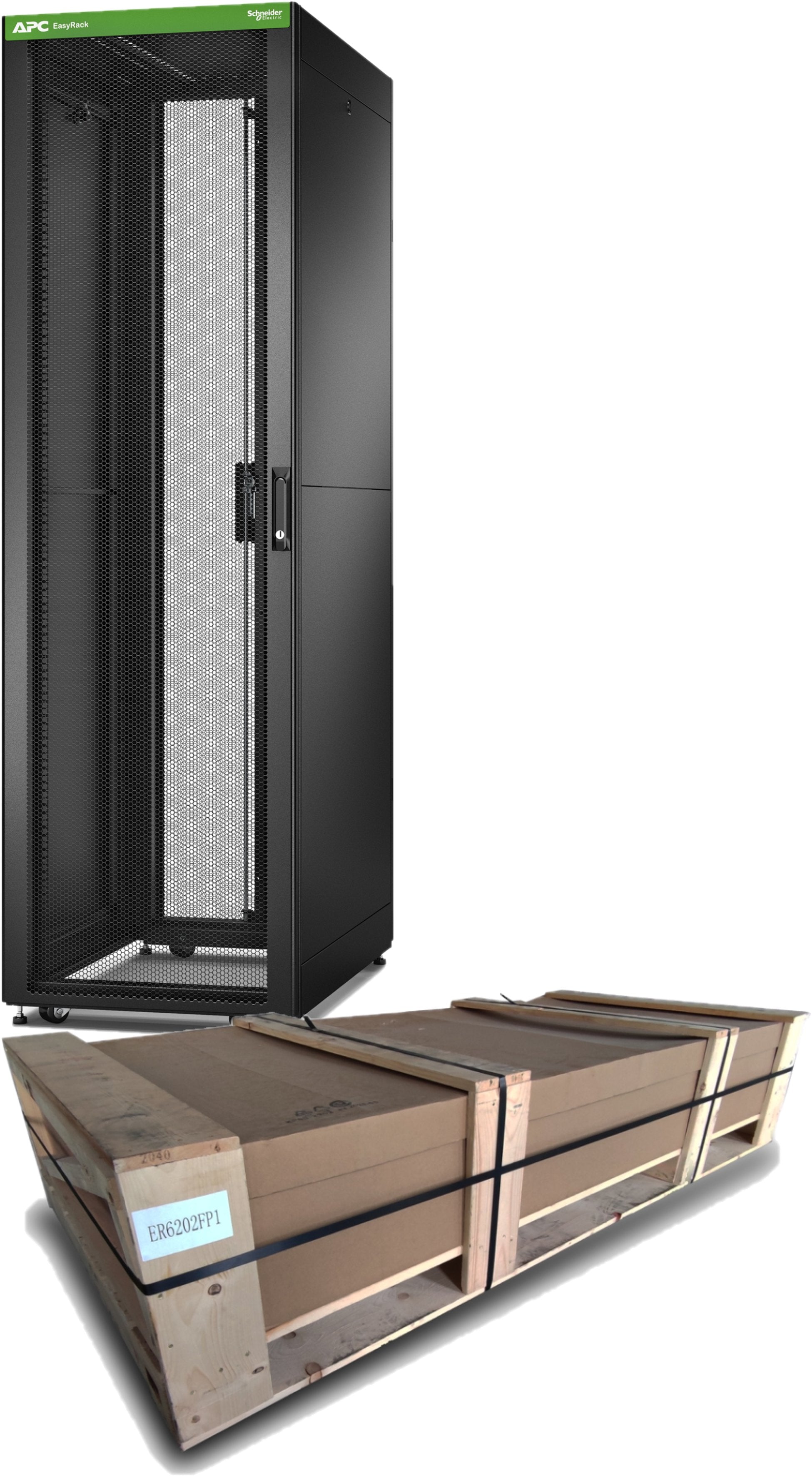 Apc Easy Rack 600mm/42u/1000mm , With Roof, Side Panel Rack O Bastidor Independiente Negro