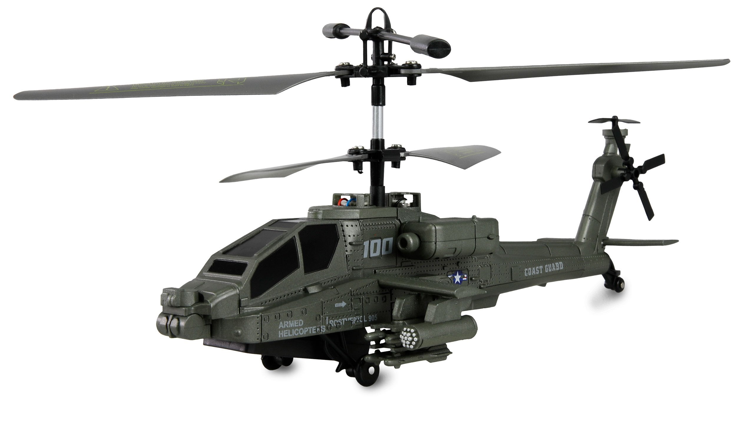 Amewi Apache Ah-64 Helikopter Koaxial 3,5-Kanal Rtf
