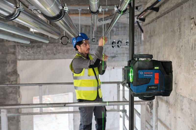 EAN 4053423303285 - Bosch GLL 12V-100-33 CG Nivel de línea 30 m 500-540 nm (< 10mW) imagen 8