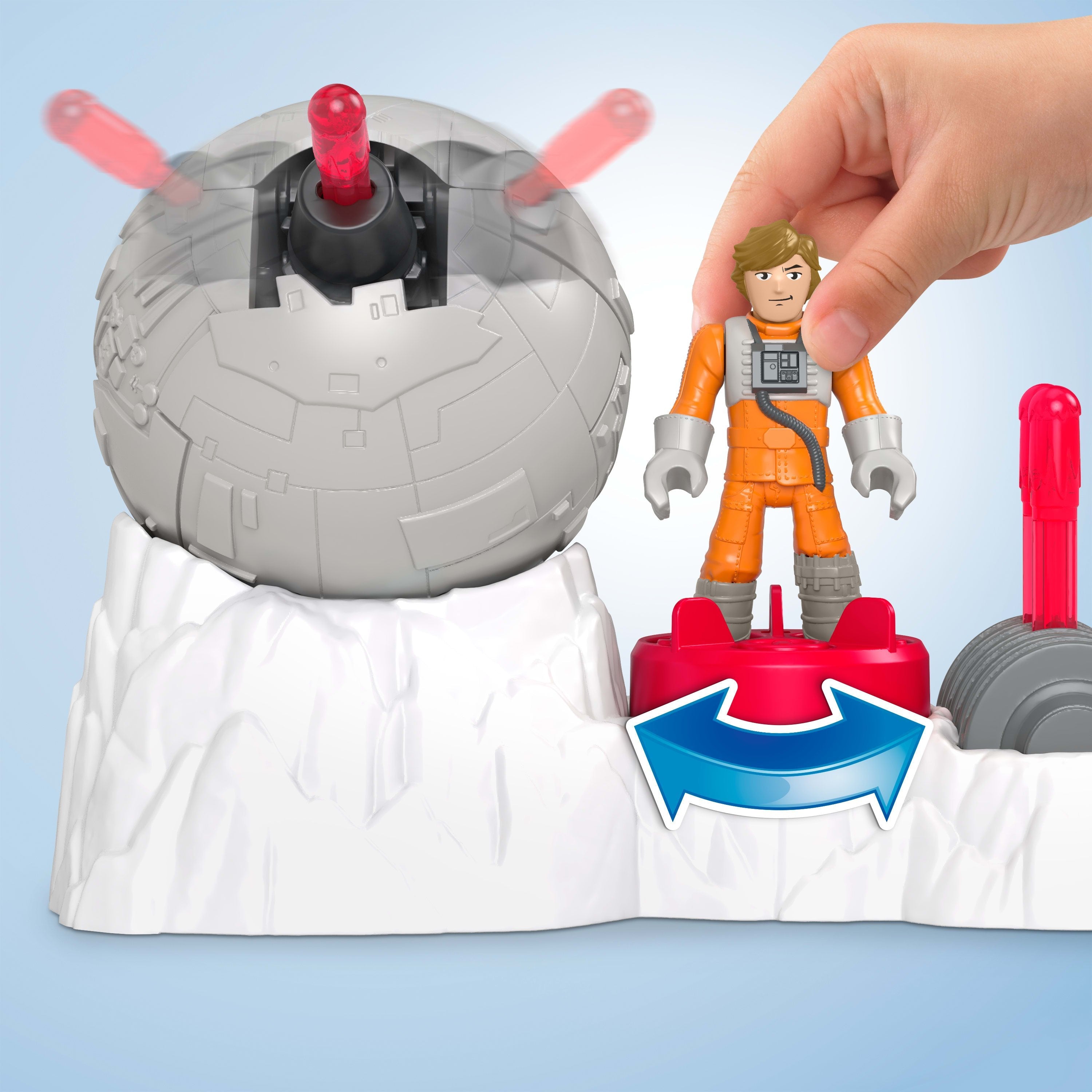 Figura De Juguete Imaginext Star Wars Rebel Base Cannon De Fisher-Price   Jcy29