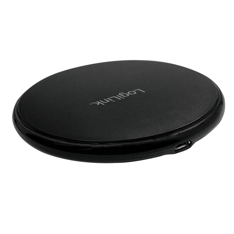 Base De Carga Inalambrica 10w Con Tecnologia Qi Negra