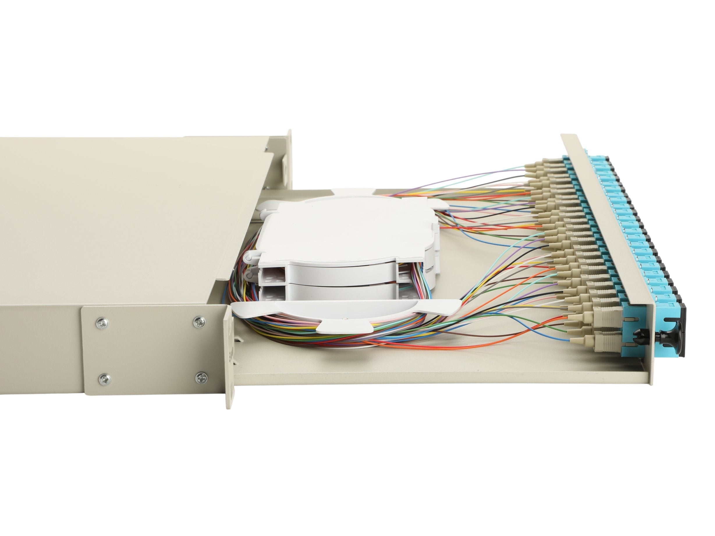 Equip Lwl-Spleisskamen 24-Port Sc-Duplex Om3 1u Komplett Gr