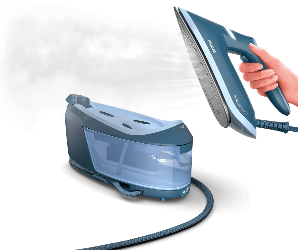 EAN 8720389004865 - Philips 6000 series PSG6042/20 estación plancha al vapor 2400 W 1,8 L SteamGlide Advanced Azul imagen 6