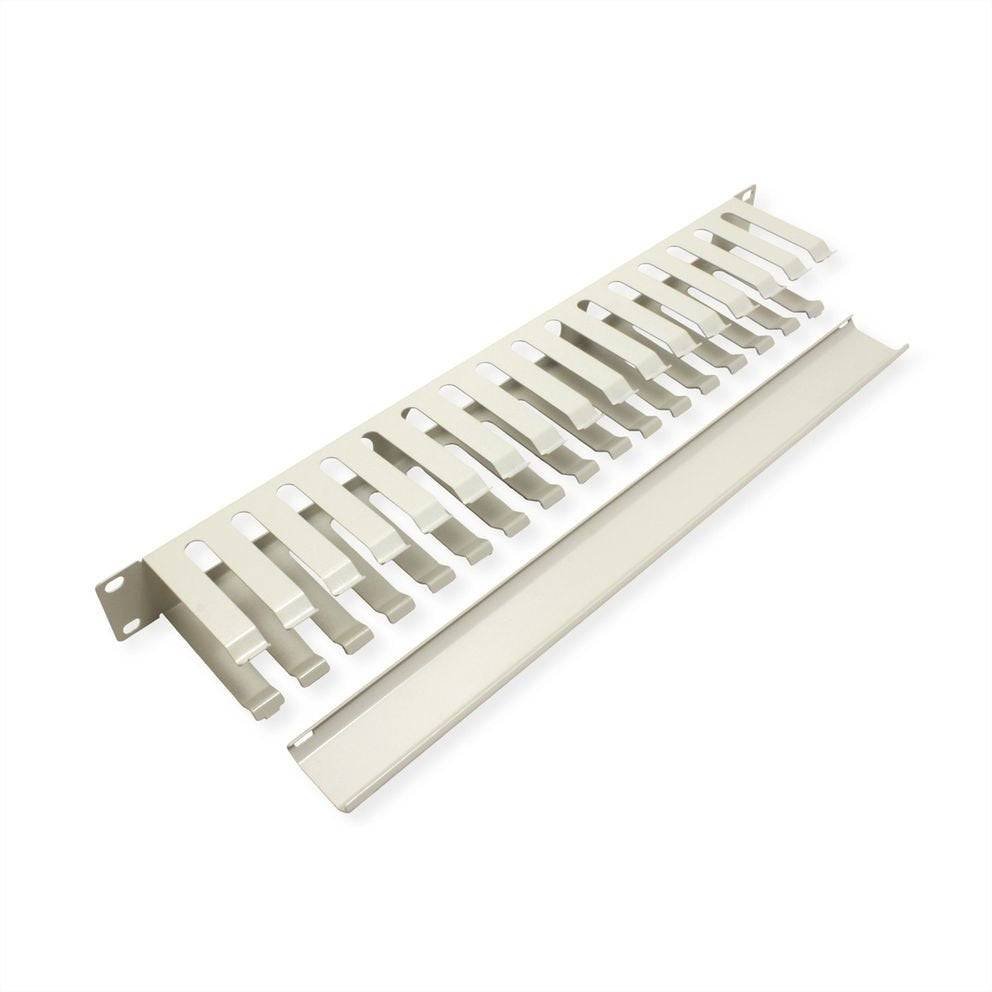 48,26cm 19pulgadas Placa Frontal 1 He Con Rangierkanal 40x80mm Gris