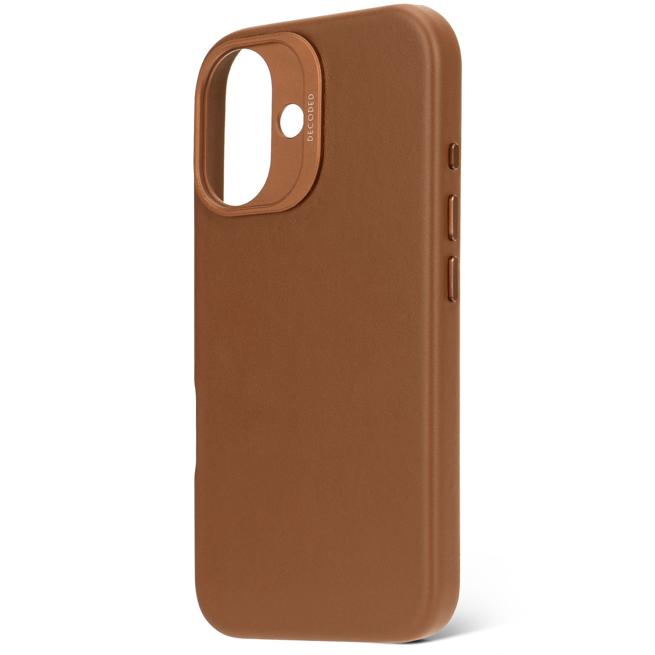 Decoded Leather Case Funda Para Iphone 16 15,5 Cm (6.1") Marrón
