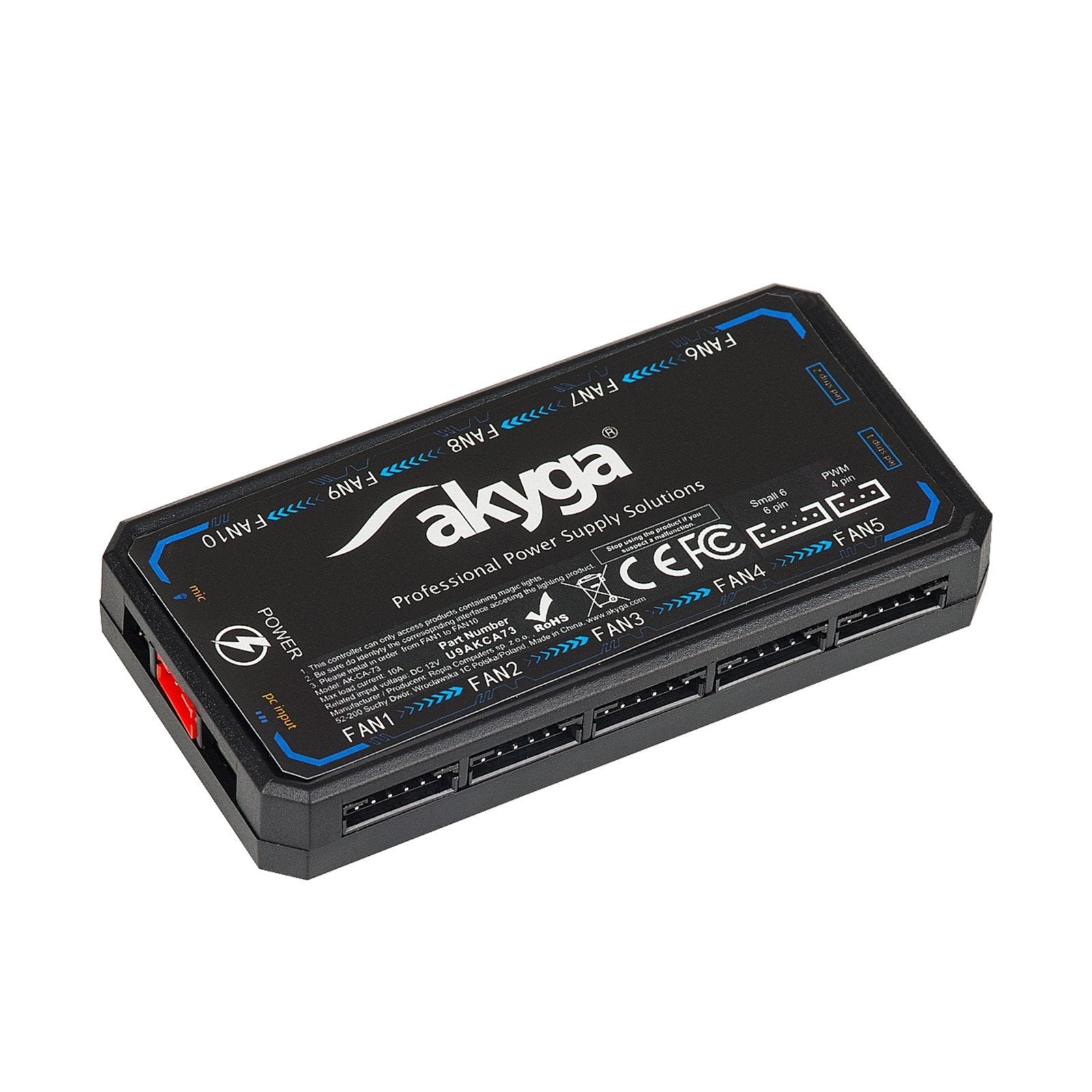 EAN 5901720136084 - Akyga AK-CA-73 parte carcasa de ordenador Universal Controlador RGB imagen 12