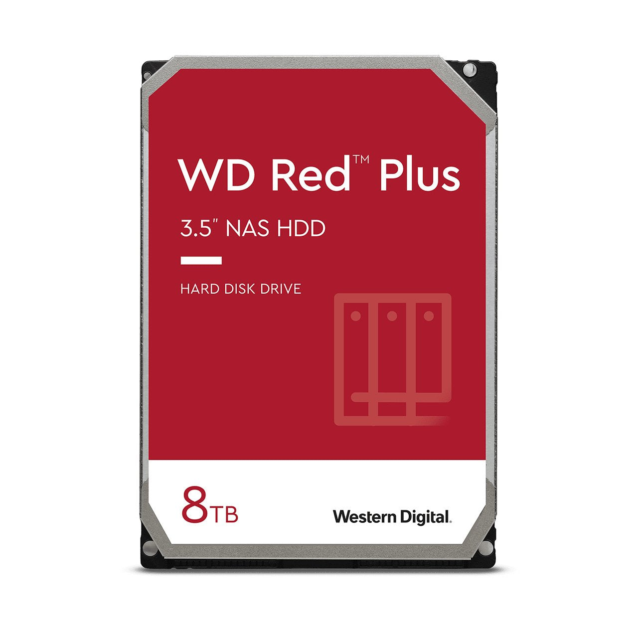 EAN 0718037899817 - Western Digital Red Plus disco duro interno 8 TB 5640 RPM 256 MB 3.5" Serial ATA III imagen 1