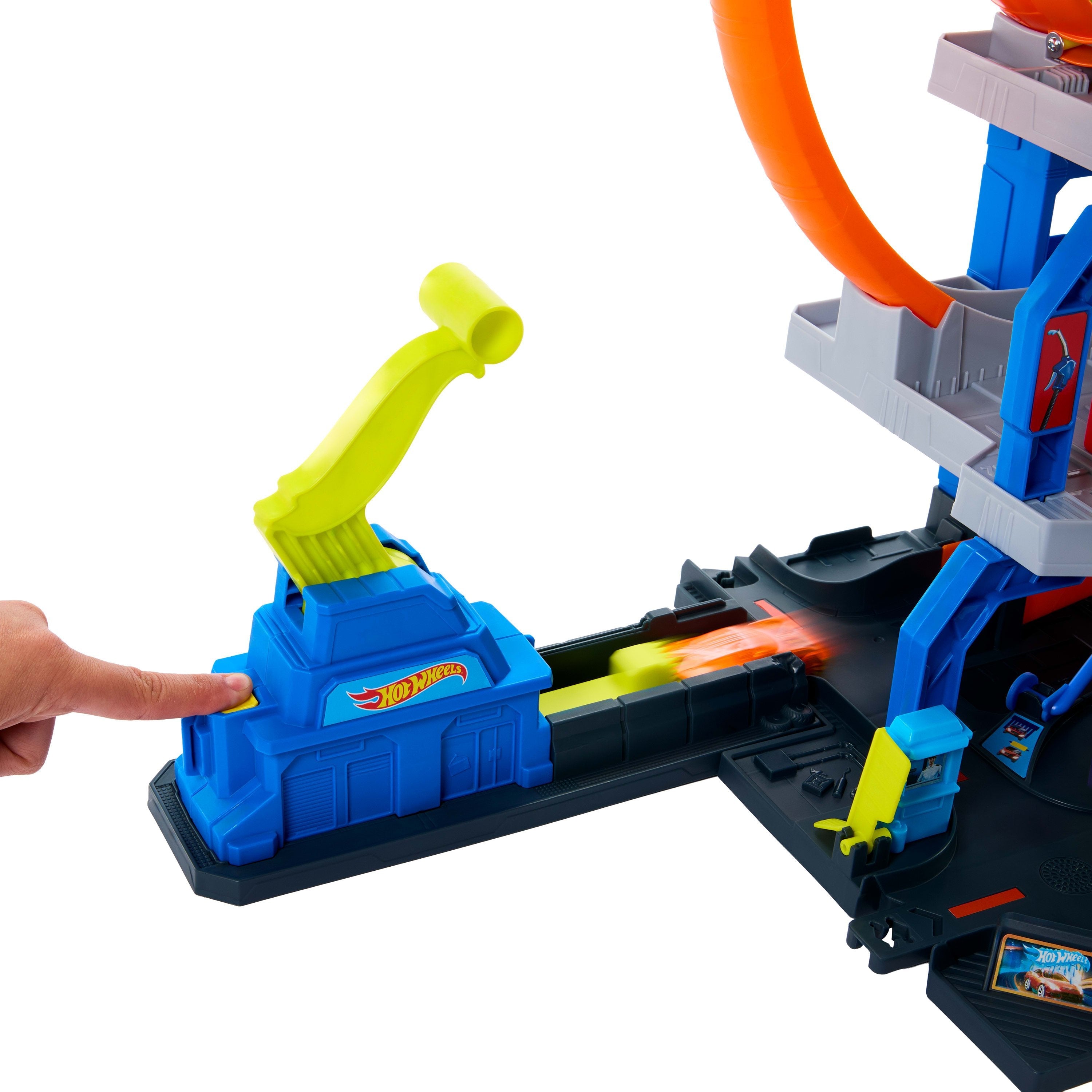 Hot Wheels Jbm74, Juego De Construcción