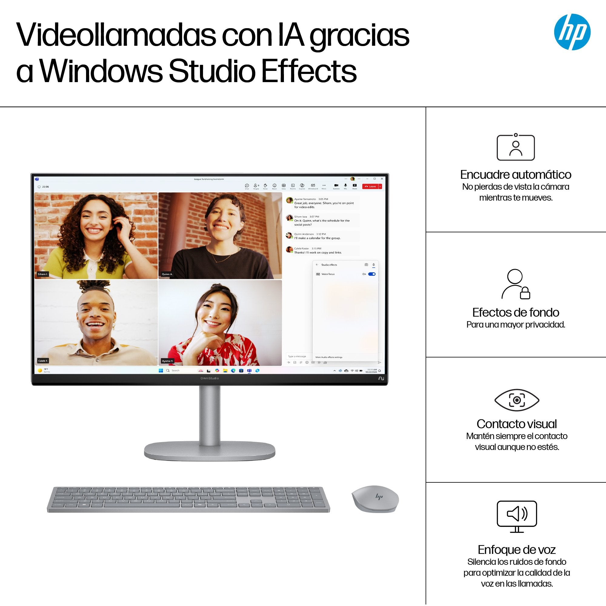 EAN 199251197628 - HP OmniStudio X 27-cs1008ns Copilot+ PC Intel Core Ultra 5 226V 68,6 cm (27") 1920 x 1080 Pixeles PC todo  imagen 8