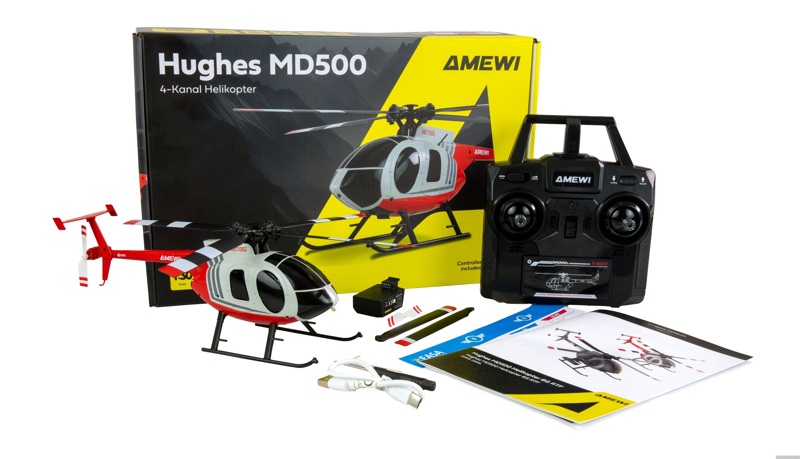 EAN 4262500340109 - Amewi MD500 modelo controlado por radio Helicóptero Motor eléctrico imagen 2
