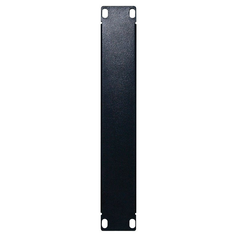 10" Blanking Panel 1u, Negro