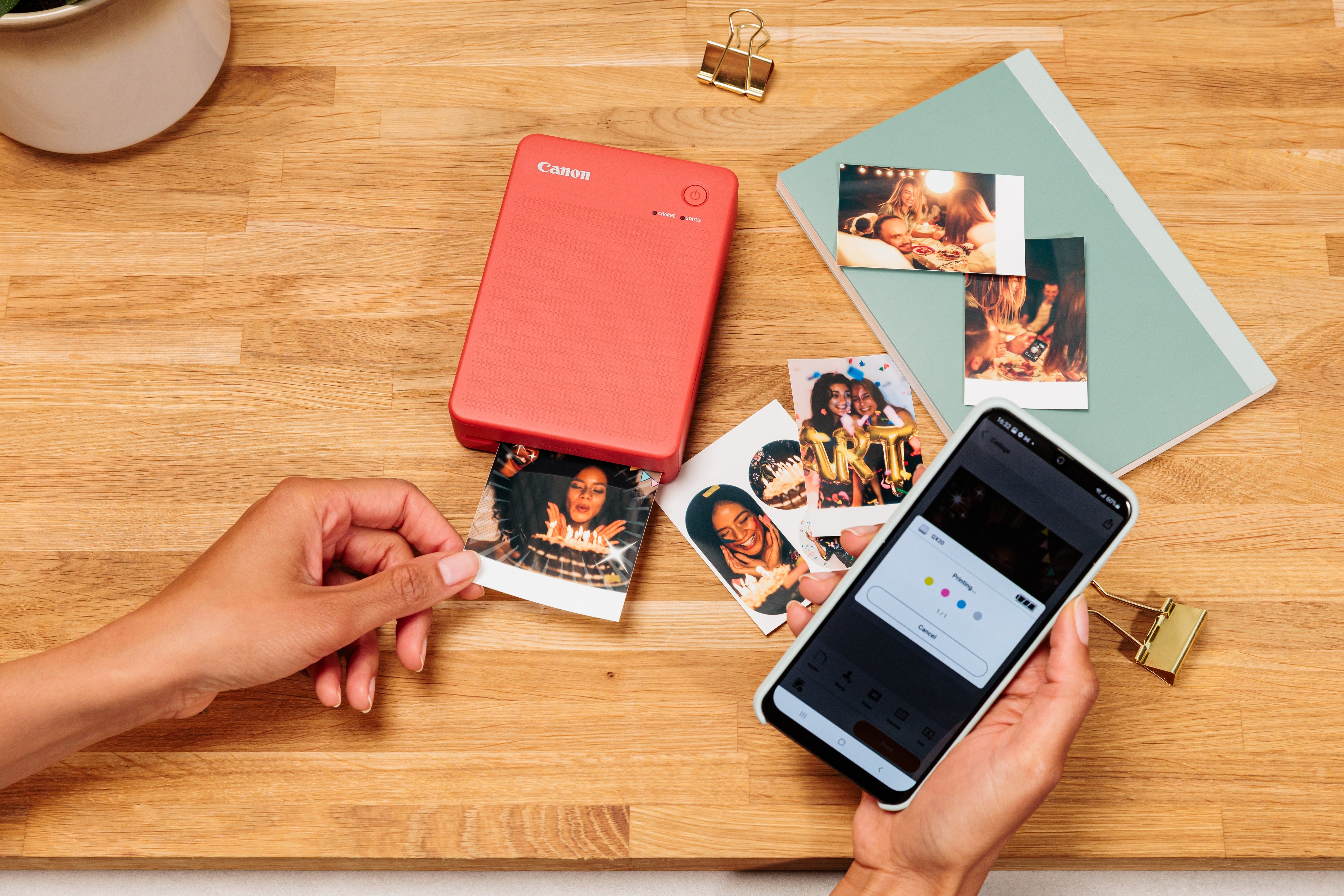 EAN 4549292238464 - Canon SELPHY QX20 RD impresora de foto Pintar por sublimación 287 x 287 DPI 2.8" x 3.3" (7.2x8.5cm) Wifi imagen 24