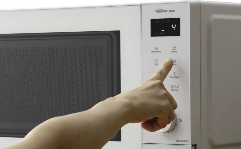 EAN 5025232969722 - Panasonic NN-GD34QWEPG microondas Gris, Blanco Microondas con grill Encimera 23 L 1000 W imagen 7