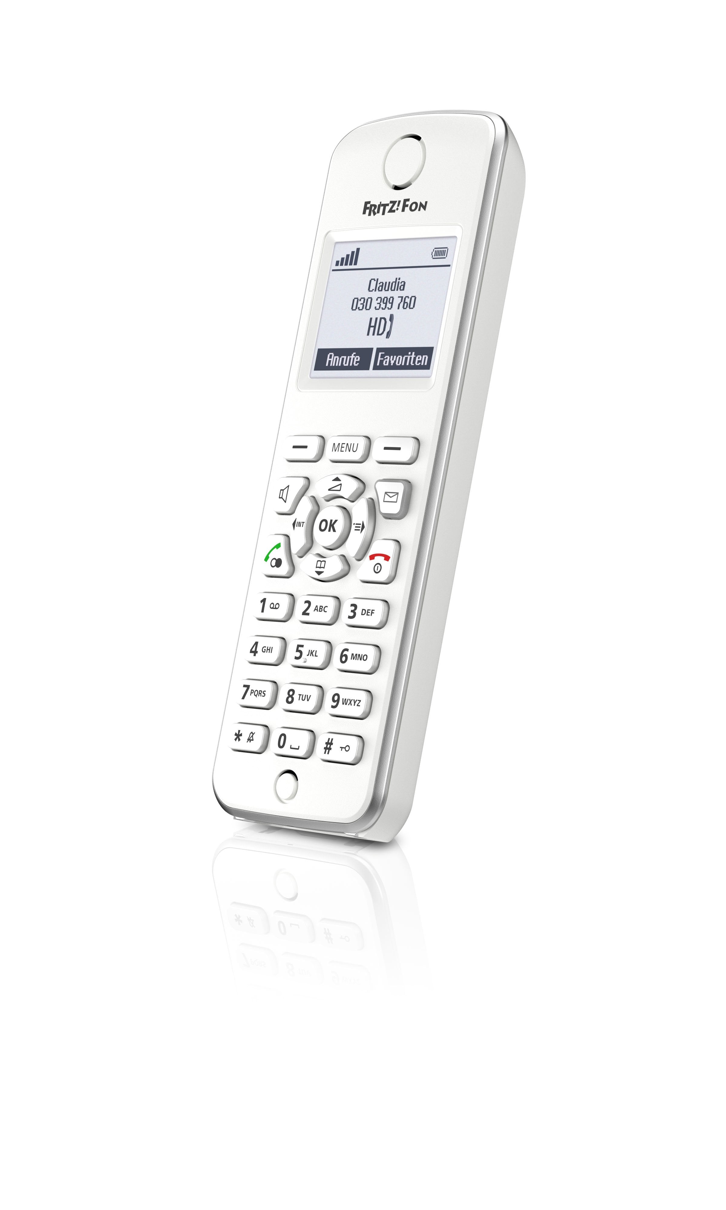 EAN 4023125025112 - Fon FRITZ! M2, DE Teléfono DECT Identificador de llamadas Blanco imagen 3