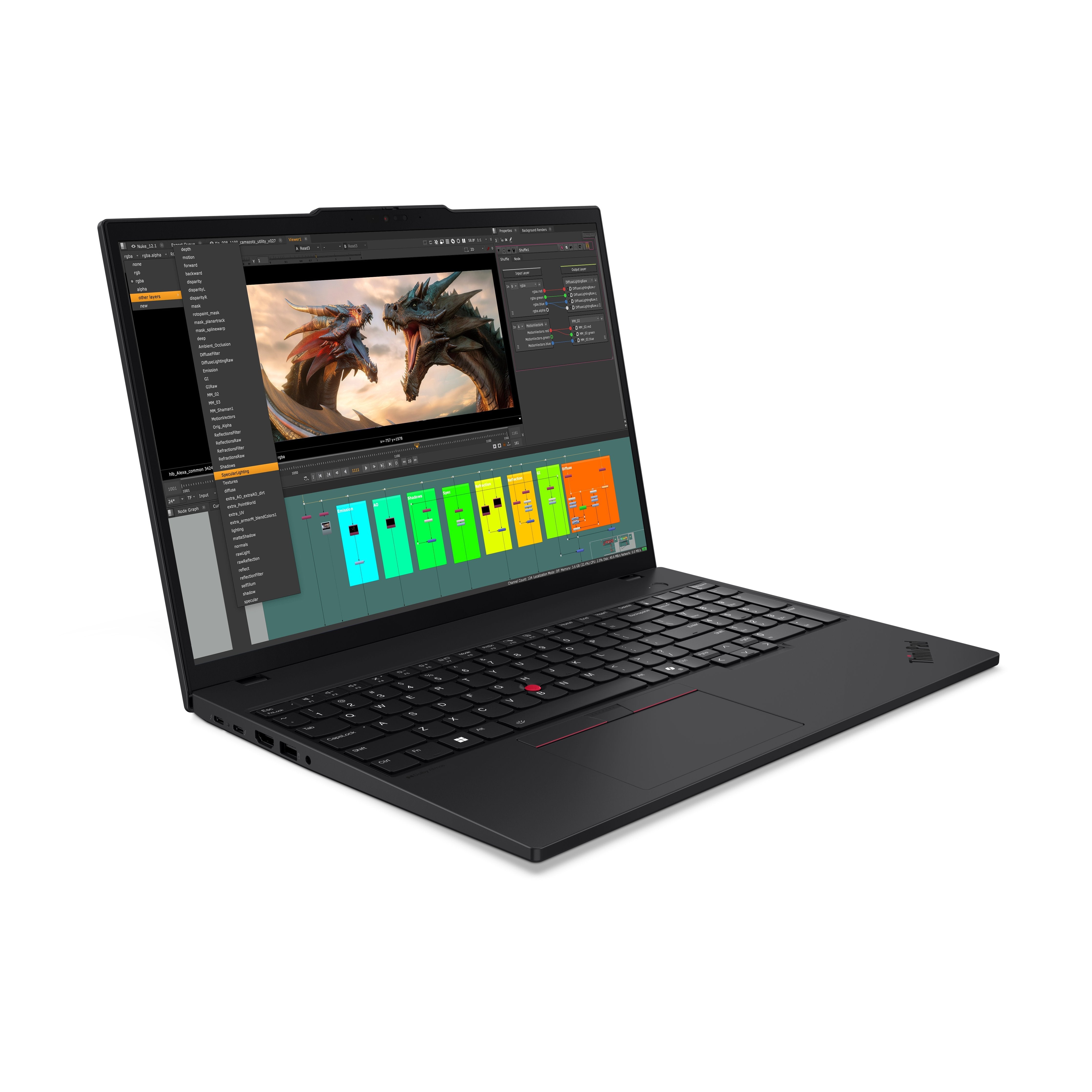 Lenovo Thinkpad P16s Amd G4 (21qr003tge), Portátil Negro, Amd Ryzen Ai 7 Pro 350, Amd Radeon 860m, 64 Gb Ddr5, 1 Tb (1 Tb Ssd), Windows 11 Pro 21qr003tge