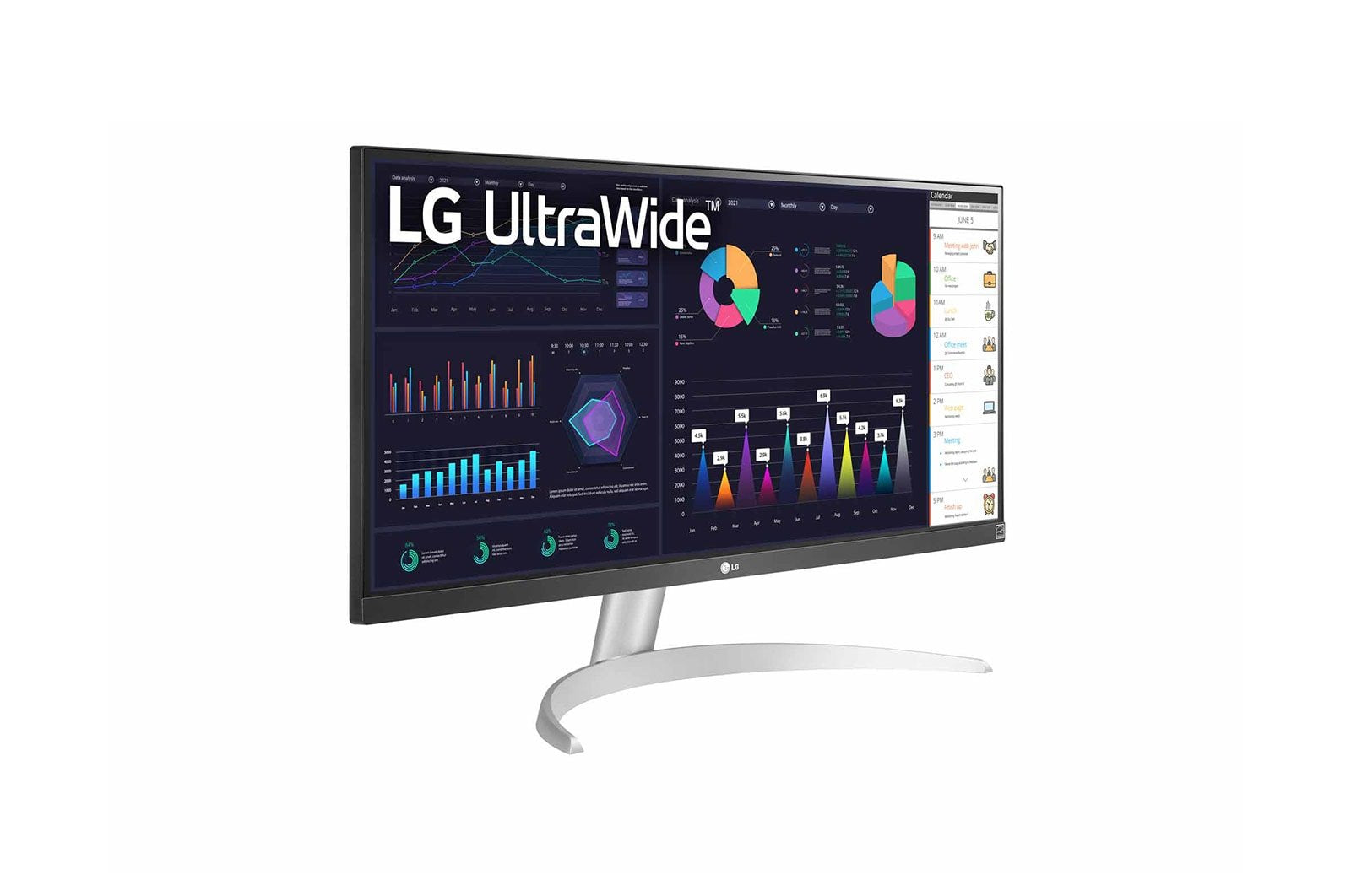 Monitor Lg 29wq600-W 29" Ips 2560x1080 21:9 5ms 250cdm2 Hdmi