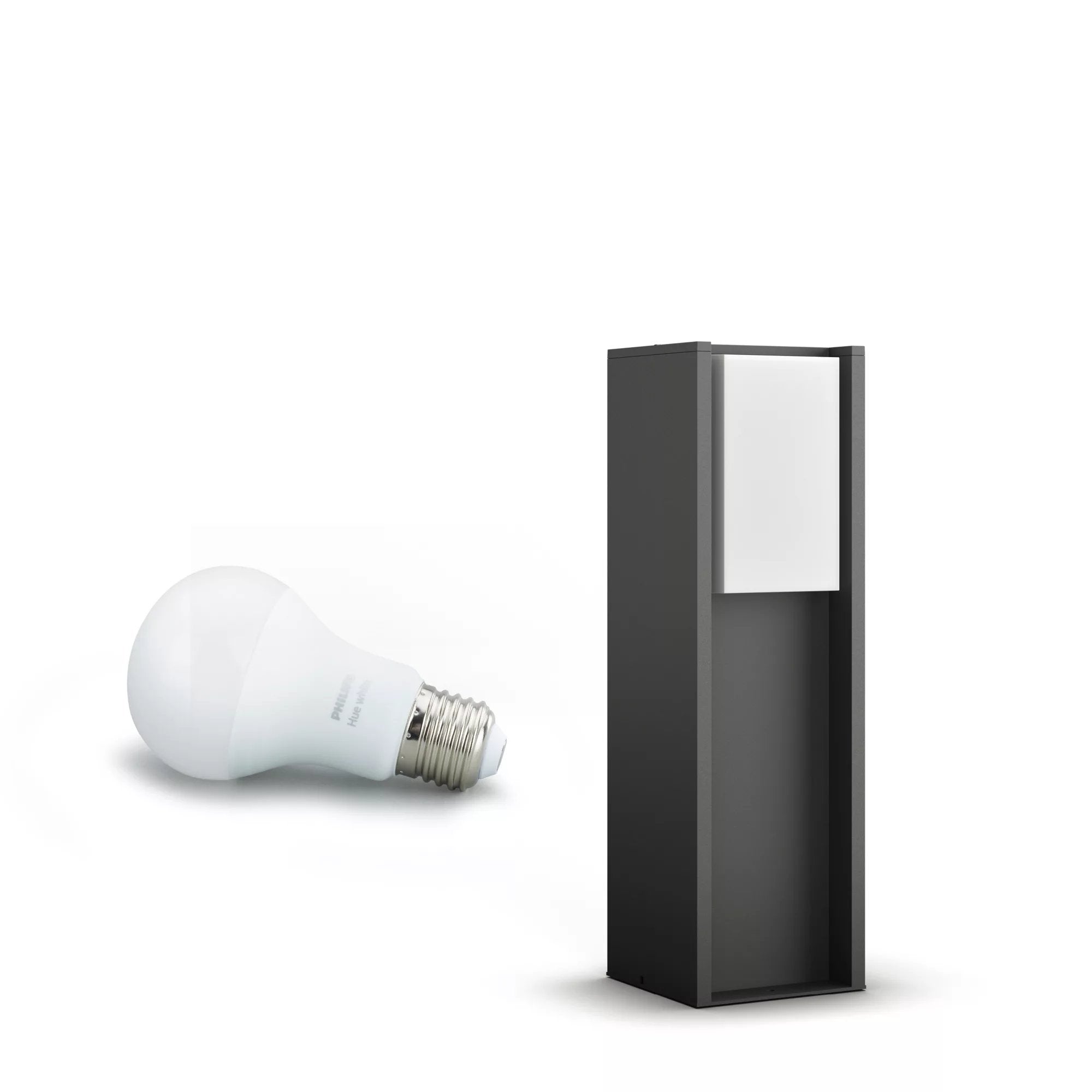 Philips Hue Turaco Sockelleuchte Anthrazit Blanco 800lm