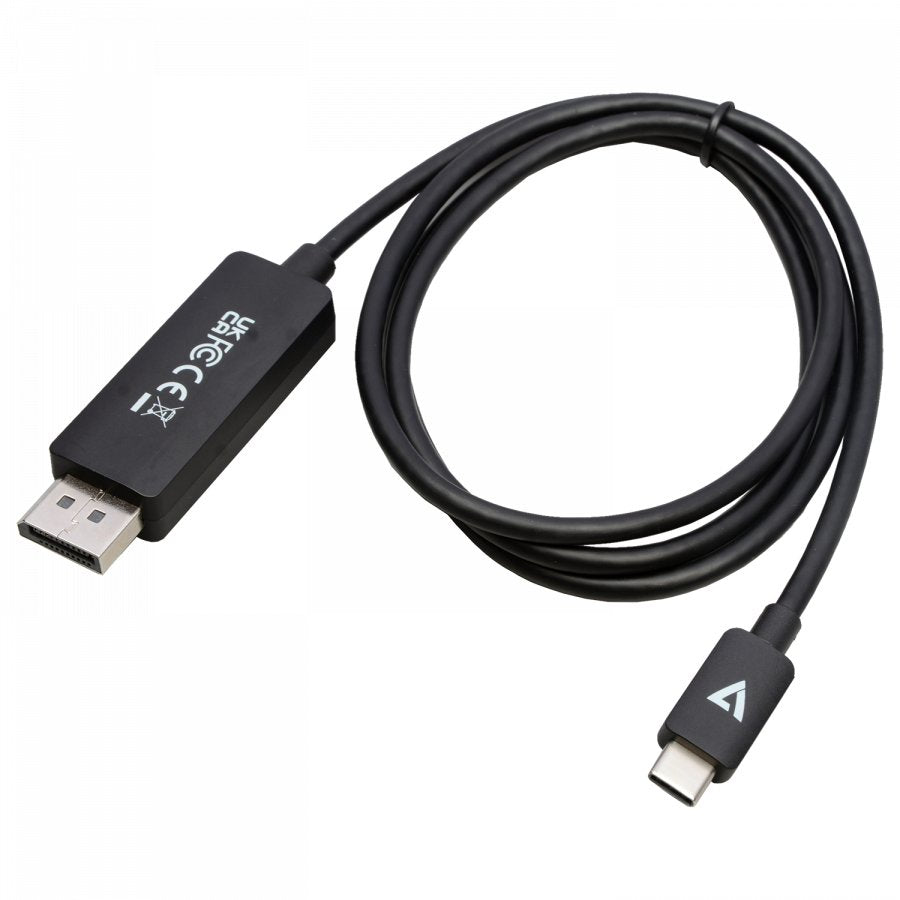 EAN 662919114713 - V7 V7USBCDP14-1M adaptador de cable de vídeo DisplayPort USB Tipo C Negro imagen 4