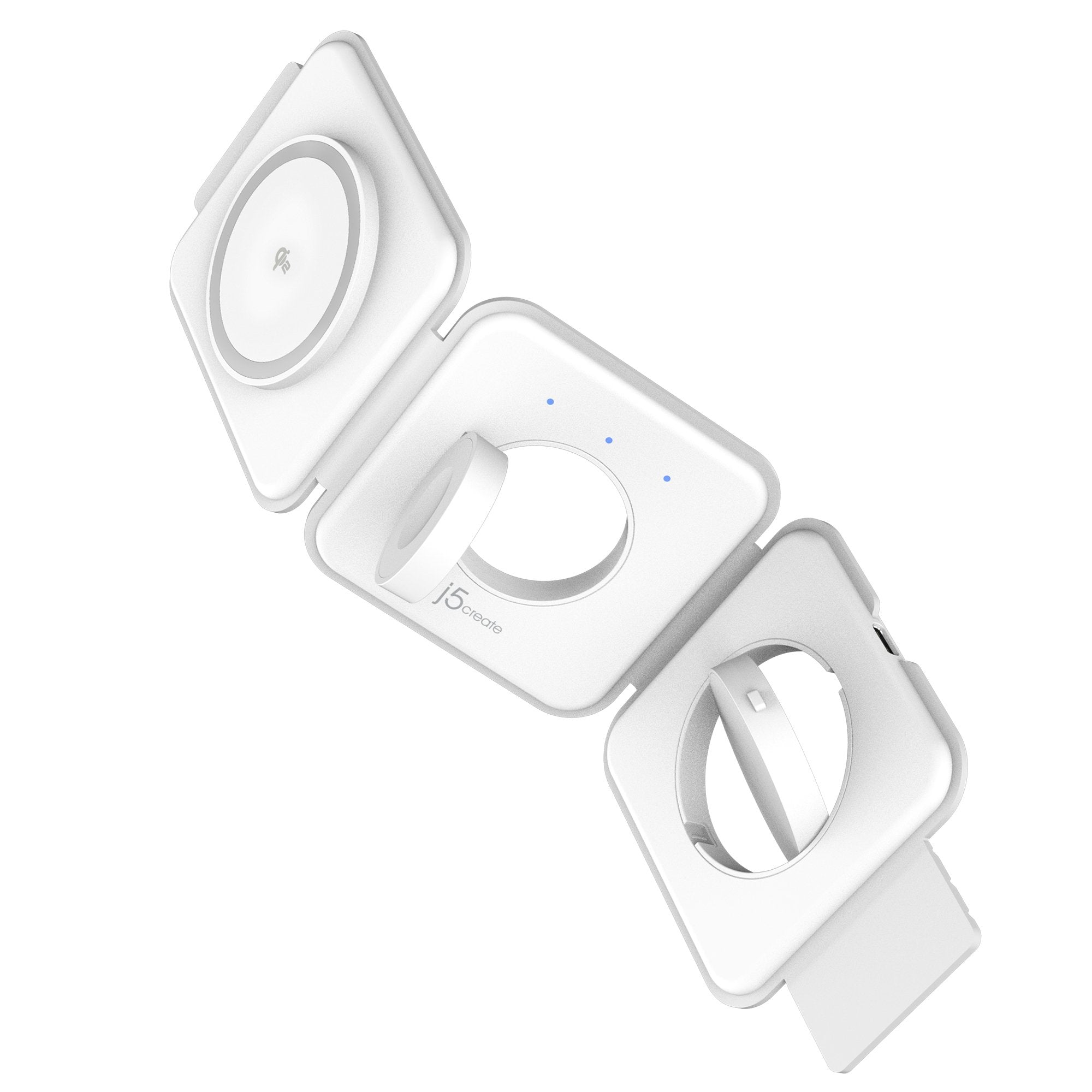 Qi2 3-In-1 Magnetic Travel Char