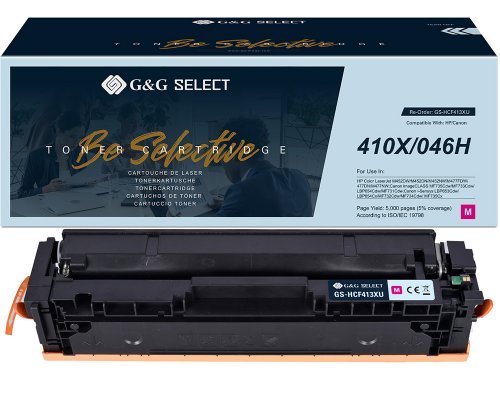 G&G Select Xl-Toner Compatible Con Hp 410x Cf413x