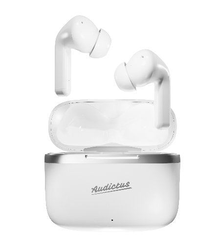 Auriculares Bluetooth In Ear Audictus Dopamine 2.0 Tws Bt5.1 Microfono Blanco