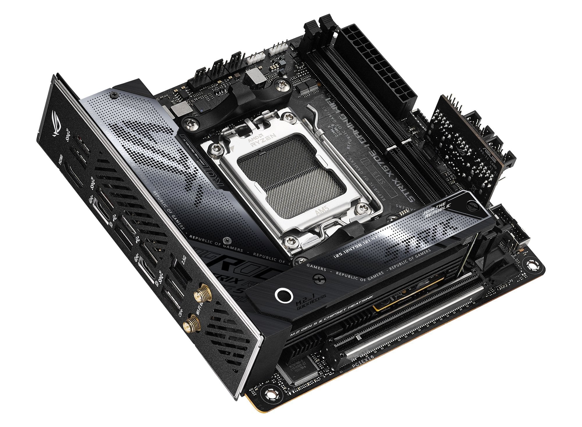 EAN 4711081905578 - ASUS ROG STRIX X670E-I GAMING WIFI AMD X670 Zócalo AM5 mini ITX imagen 7