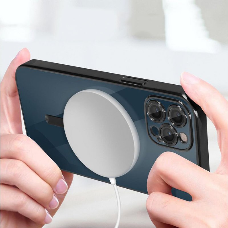 Funda Cool Iphone 15 Pro Magnetica Negro