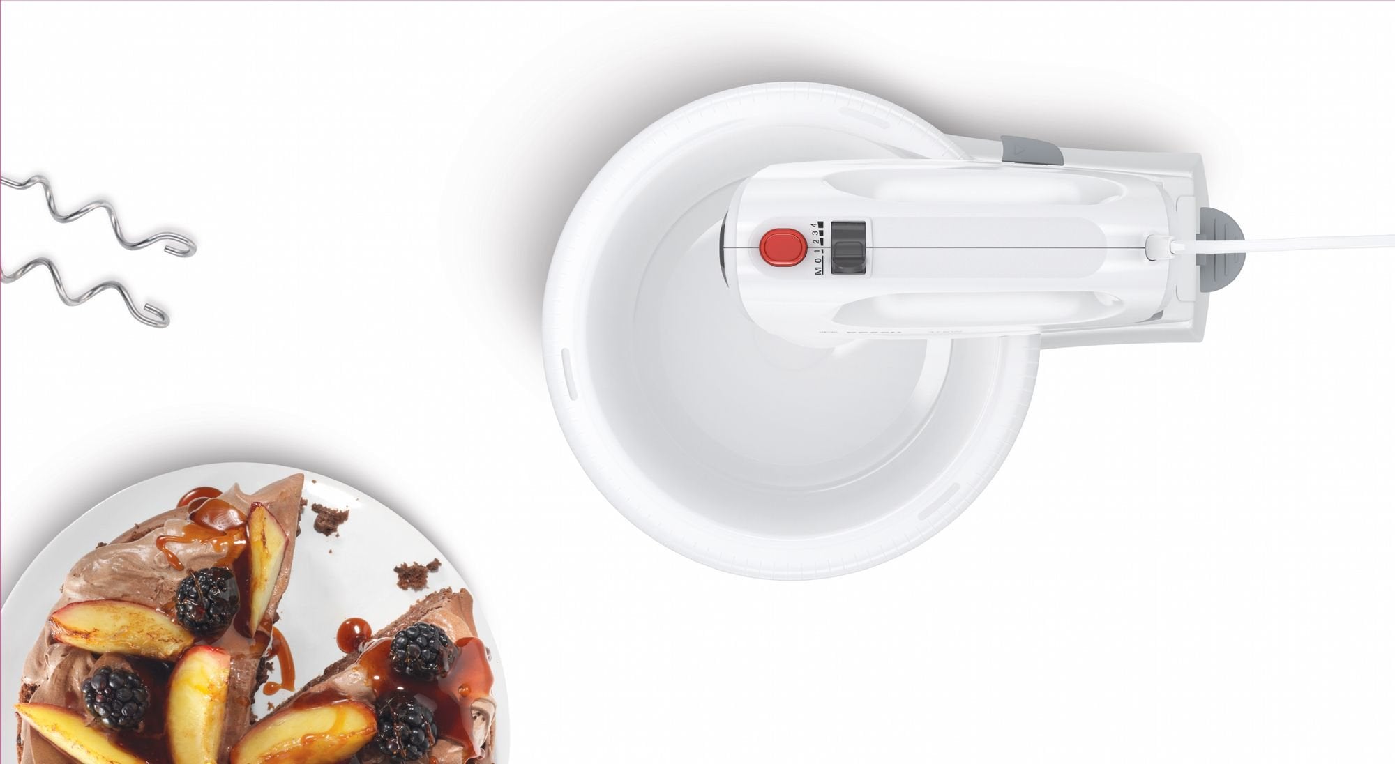 Batidora Bosch Mfq2600g De Varillas 375 W Blanco