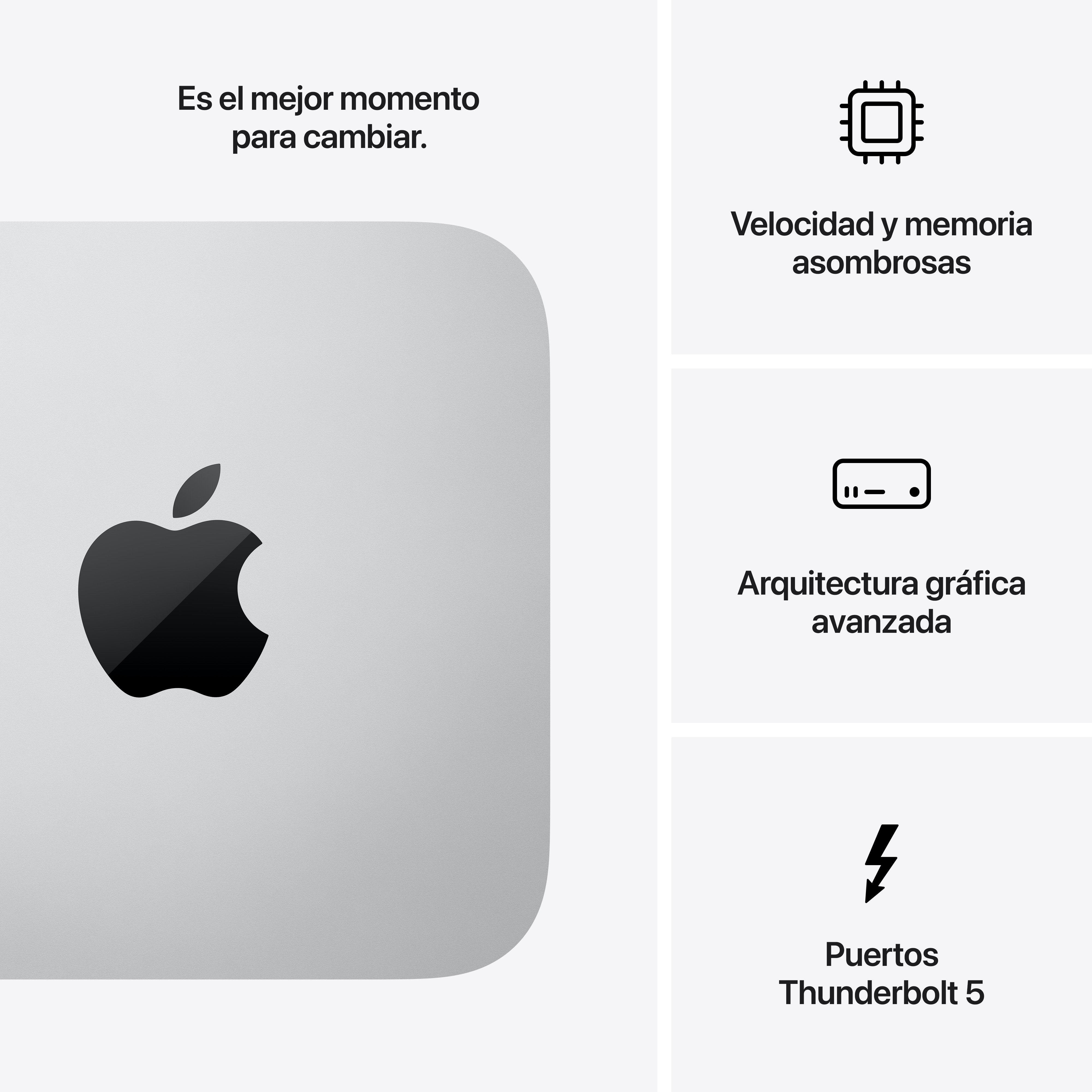 EAN 0195950269345 - Apple Mac Studio Apple M M4 Max 36 GB 512 GB SSD macOS Sequoia Mini PC Plata imagen 8