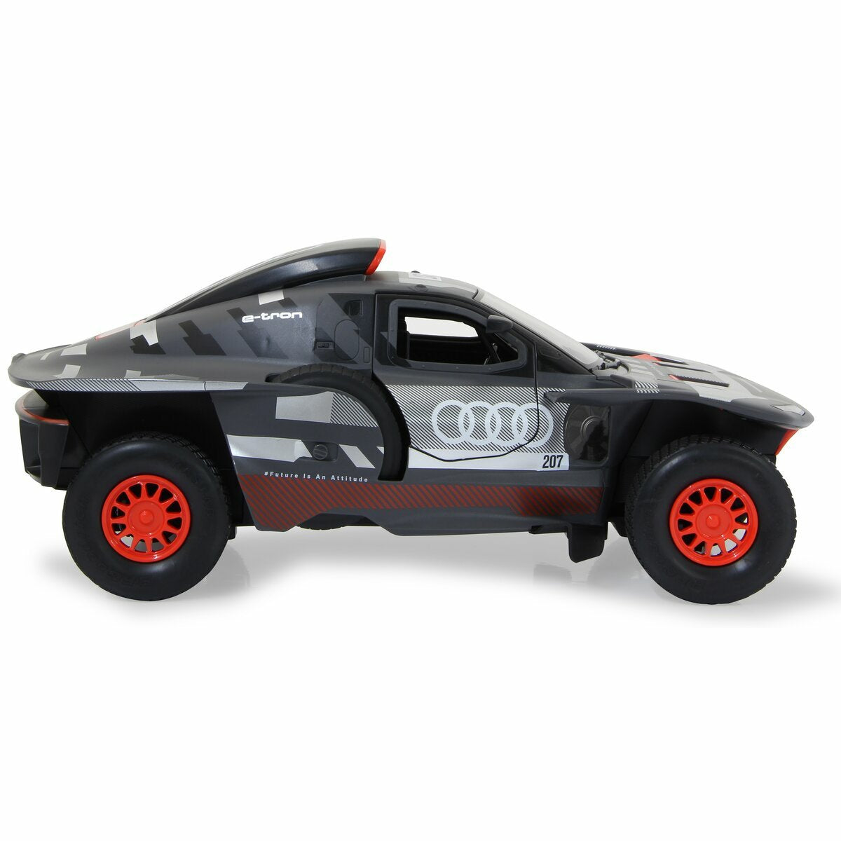 Audi Rs Q E-Tron E2 1:14 Grey 2,4ghz Manual Door