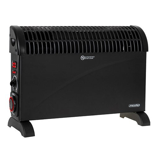 EAN 5903887806442 - Mesko Home MS 7741 Interior Negro 2000 W Convector imagen 1