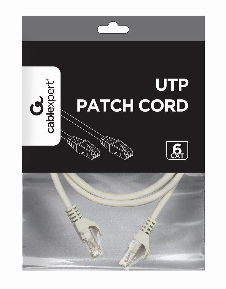 EAN 8716309088121 - Gembird PP6U-1M cable de red Gris Cat6 U/UTP (UTP) imagen 3