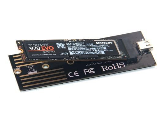 Coreparts Msub8001 Caja Para Disco Duro Externo Caja Externa Para Unidad De Estado Sólido (Ssd) Negro M.2