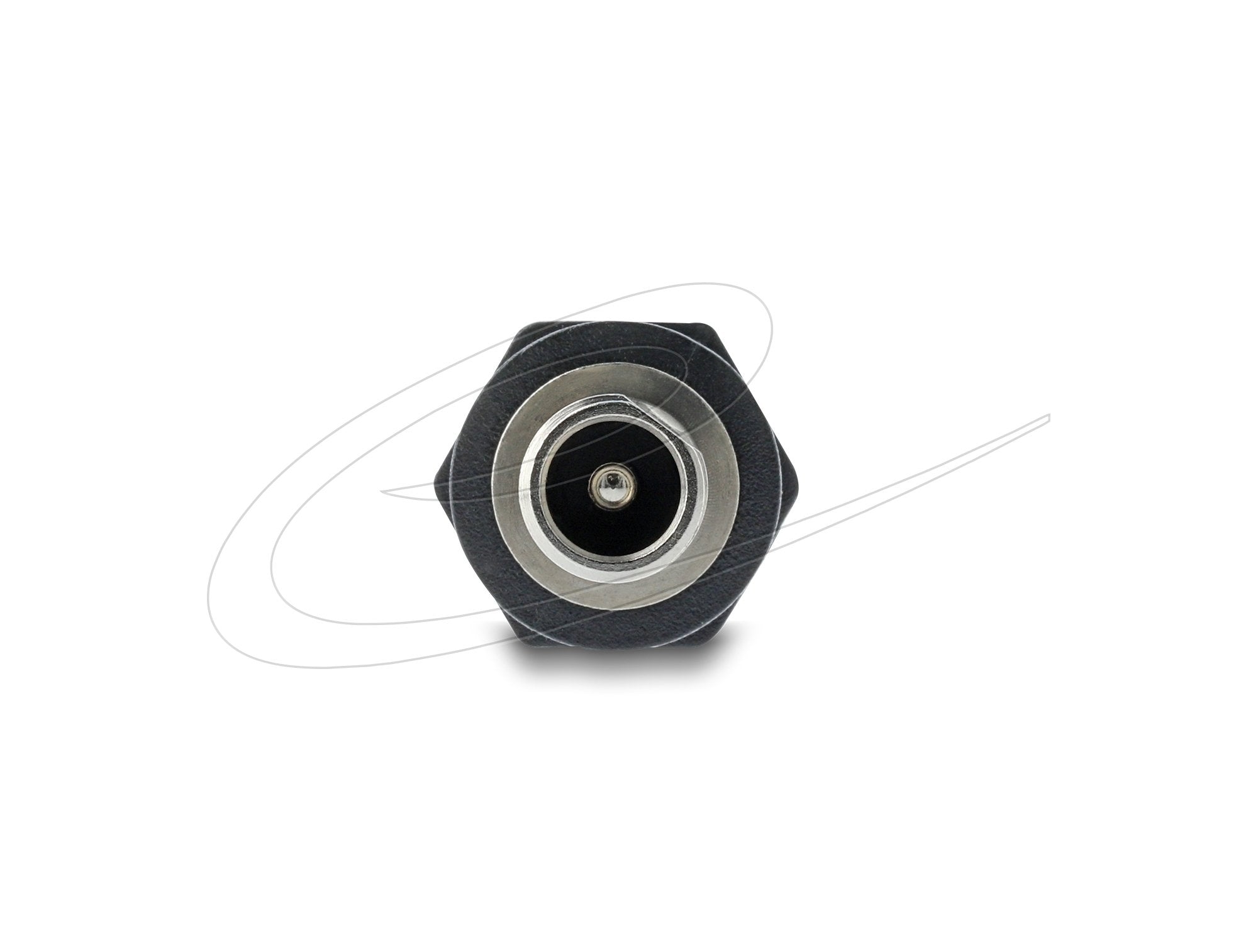 Delock Hohlmacho Adaptador Dc 5,5 X 2,1 Mm Hembra Auf Hembra Con Gewinde Gewinke