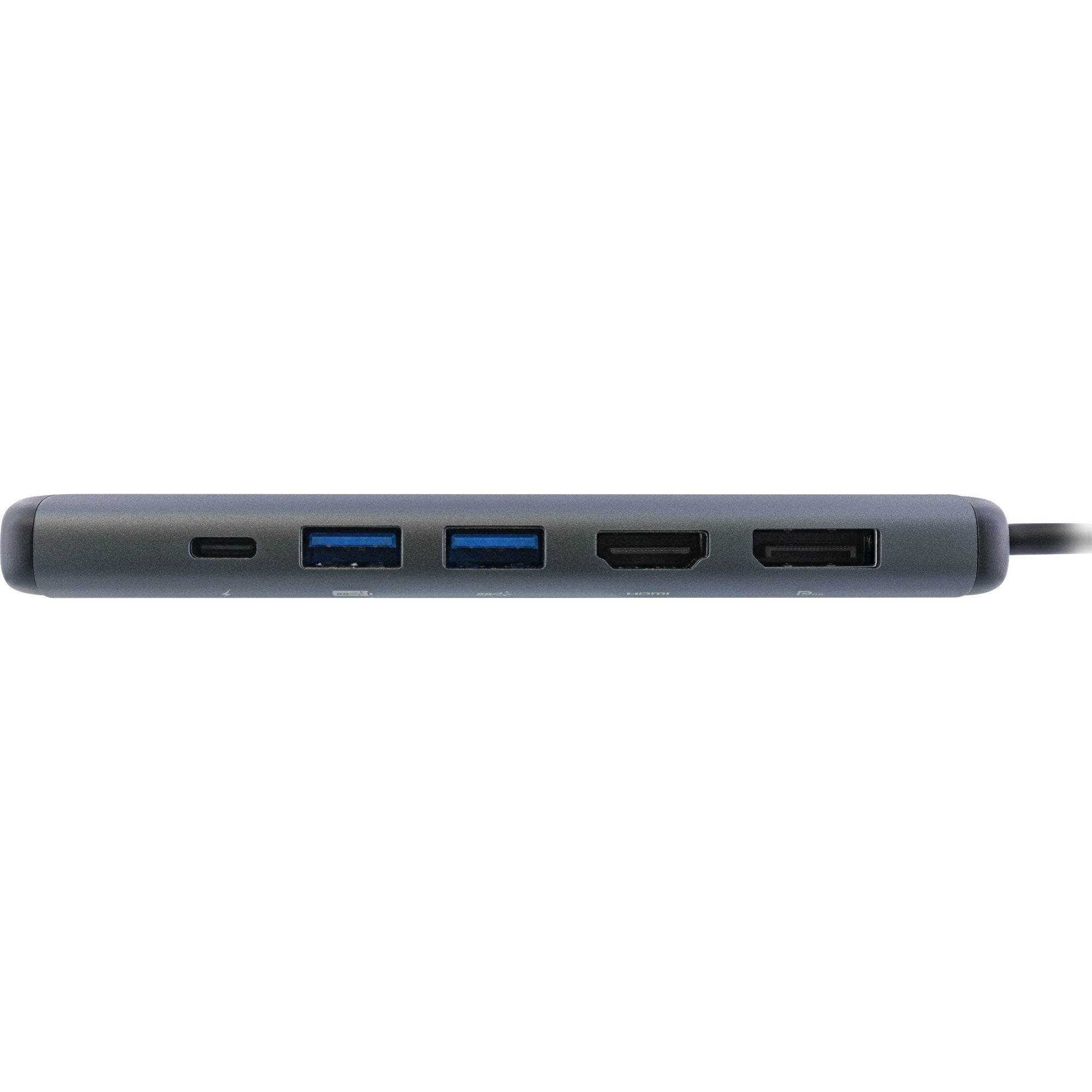 Inline® 8-In-1 Usb-C Multihub Dockingstation, Hdmi, Displayport, Usb 3.2, Pd 3.0 100w, Mst